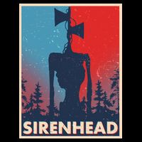 Halloween Creepy Sirenhead Vintage Flatbill Hat