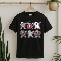 Halloween Cute Funny Dabbing Monsters T-Shirt