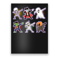 Halloween Cute Funny Dabbing Monsters Poster