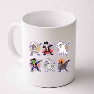 Halloween Cute Funny Dabbing Monsters Coffee Mug