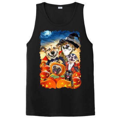 Halloween Dogs and Cats Selfie 2 PosiCharge Competitor Tank