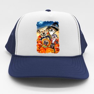 Halloween Dogs and Cats Selfie 2 Trucker Hat