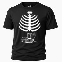 Halloween fast food skeleton Cooling Performance Crew T-Shirt