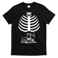 Halloween fast food skeleton T-Shirt