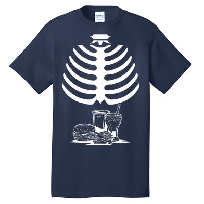 Halloween fast food skeleton Tall T-Shirt