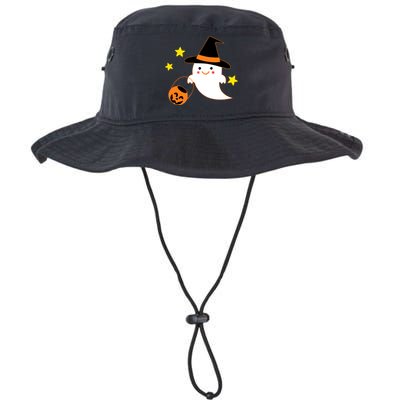 Halloween Ghost Kawaii Trick or Treating Pumpkin Legacy Cool Fit Booney Bucket Hat