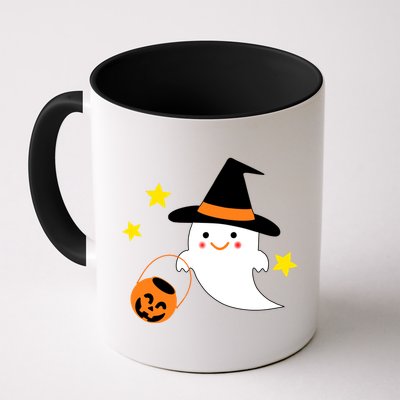 Halloween Ghost Kawaii Trick or Treating Pumpkin Mug