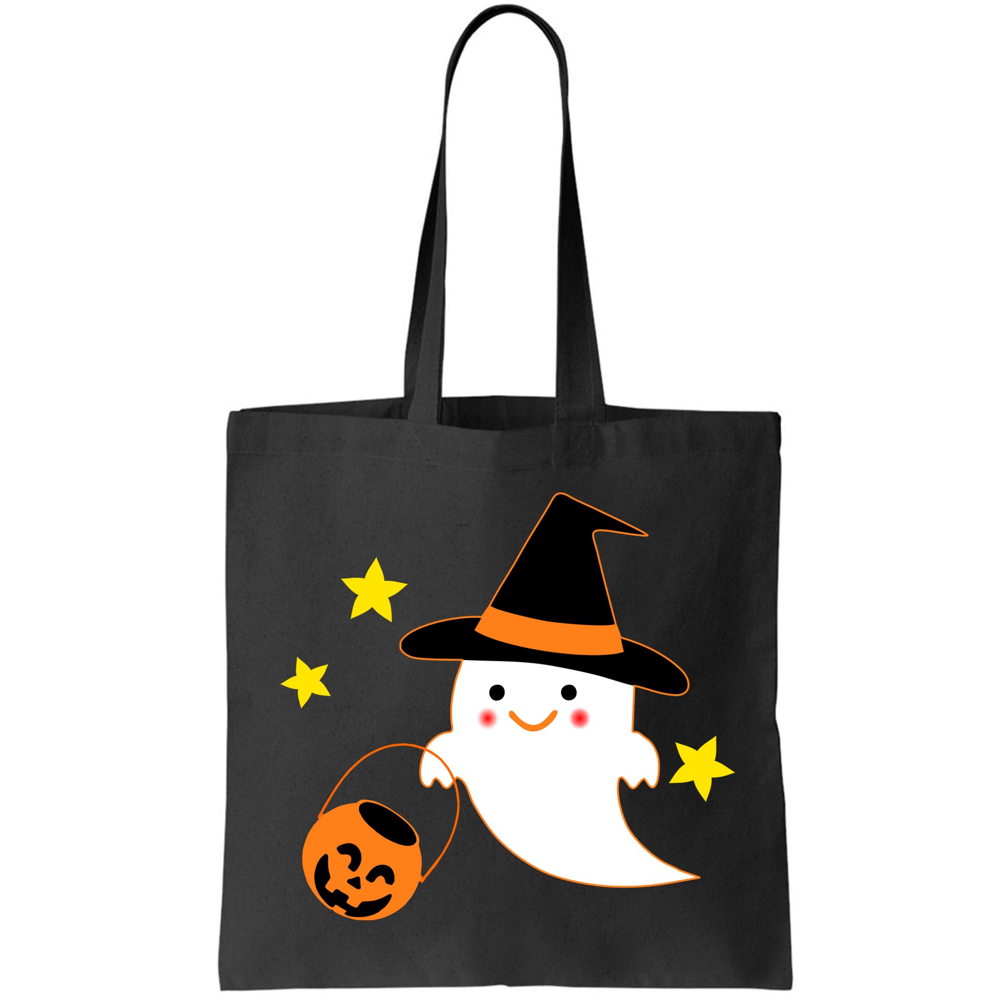 Halloween Ghost Kawaii Trick or Treating Pumpkin Bag