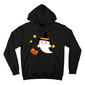 Halloween Ghost Kawaii Trick or Treating Pumpkin Tall Hoodie