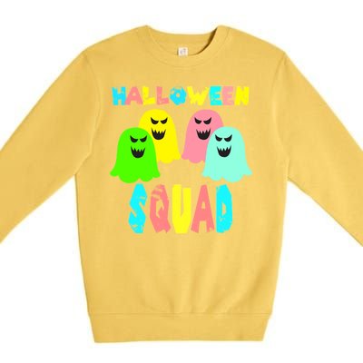 Halloween Ghost Squad Premium Crewneck Sweatshirt