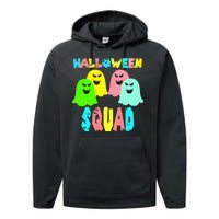 Halloween Ghost Squad Performance Fleece Hoodie