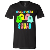 Halloween Ghost Squad V-Neck T-Shirt