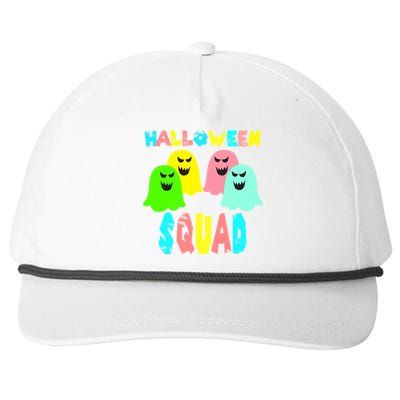 Halloween Ghost Squad Snapback Five-Panel Rope Hat