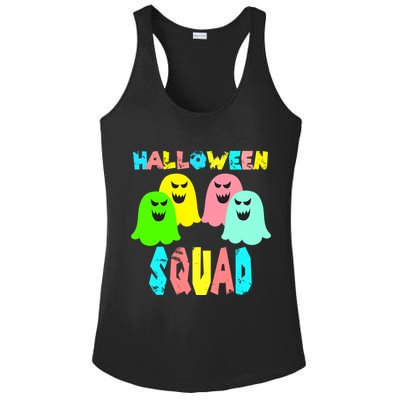 Halloween Ghost Squad Ladies PosiCharge Competitor Racerback Tank