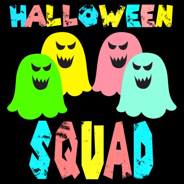Halloween Ghost Squad Baby Bodysuit
