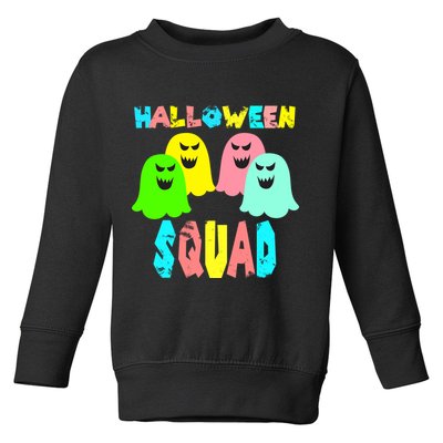 Halloween Ghost Squad Toddler Sweatshirt