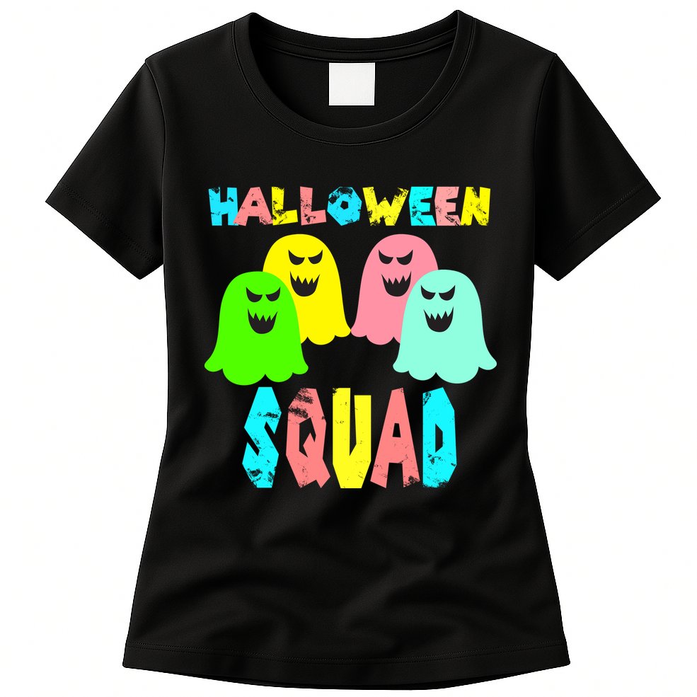 Halloween Ghost Squad Womens T-Shirt