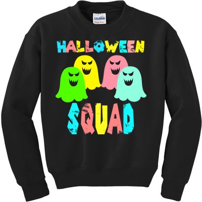 Halloween Ghost Squad Kids Sweatshirt