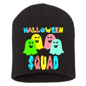 Halloween Ghost Squad Short Acrylic Beanie