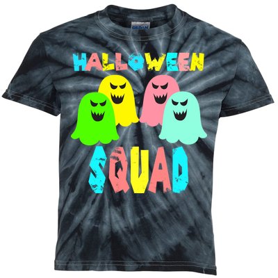 Halloween Ghost Squad Kids Tie-Dye T-Shirt