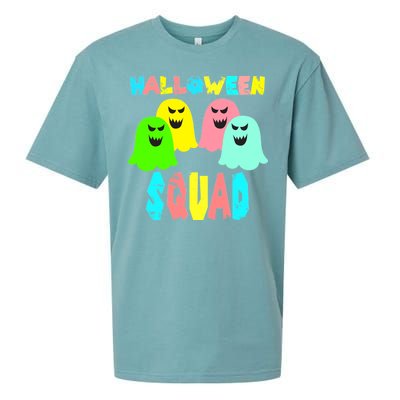 Halloween Ghost Squad Sueded Cloud Jersey T-Shirt