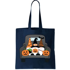 Halloween Gnomes In Truck Tote Bag