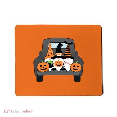 Halloween Gnomes In Truck Mousepad