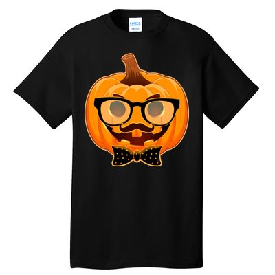 Halloween Hipster Pumpkin Tall T-Shirt