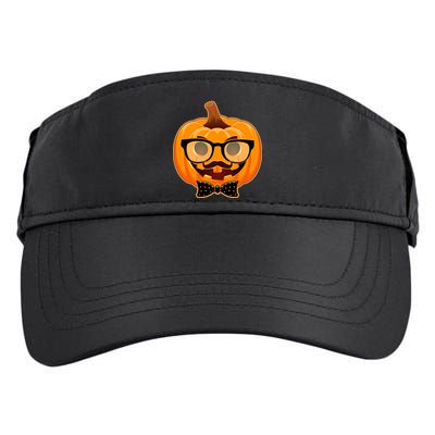 Halloween Hipster Pumpkin Adult Drive Performance Visor