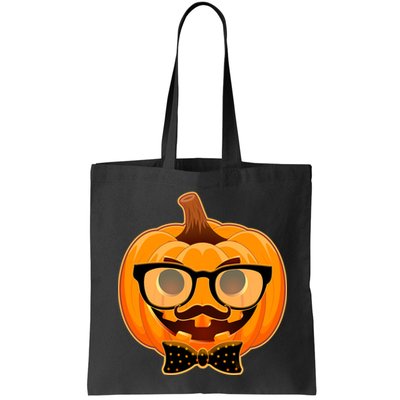 Halloween Hipster Pumpkin Bag