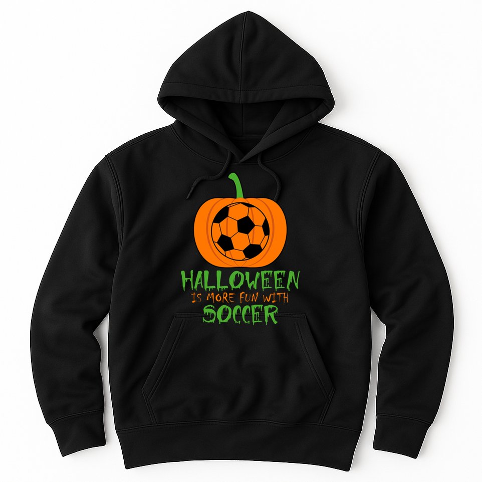 Halloween Is More Fun With Soccer Hoodie