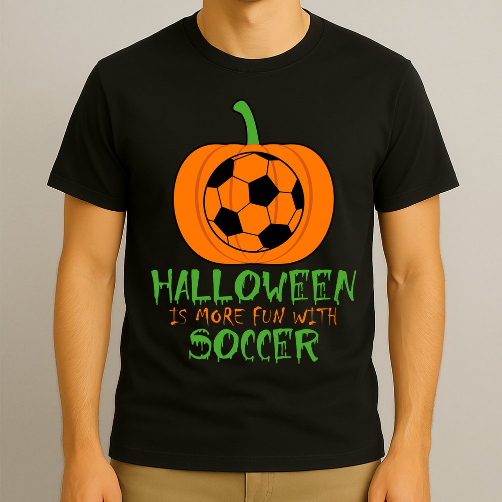 Halloween Is More Fun With Soccer T-Shirt