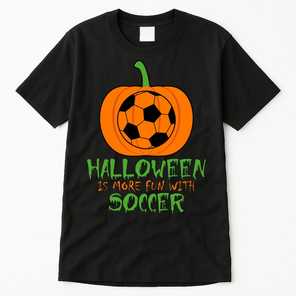 Halloween Is More Fun With Soccer Tall T-Shirt
