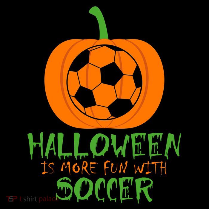 Halloween Is More Fun With Soccer Drawstring Bag