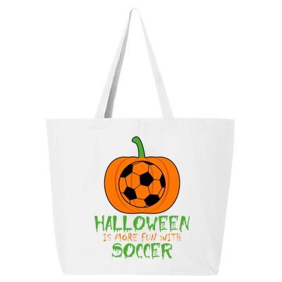 Halloween Is More Fun With Soccer 25L Jumbo Tote