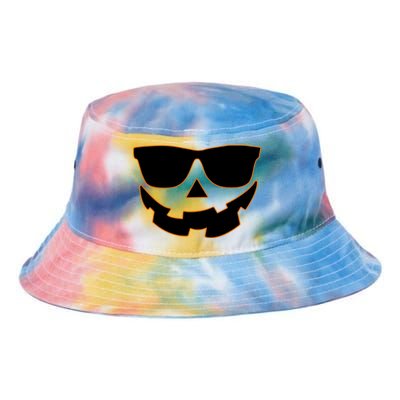 Halloween Jack-O- Lantern With Shades Tie Dye Newport Bucket Hat