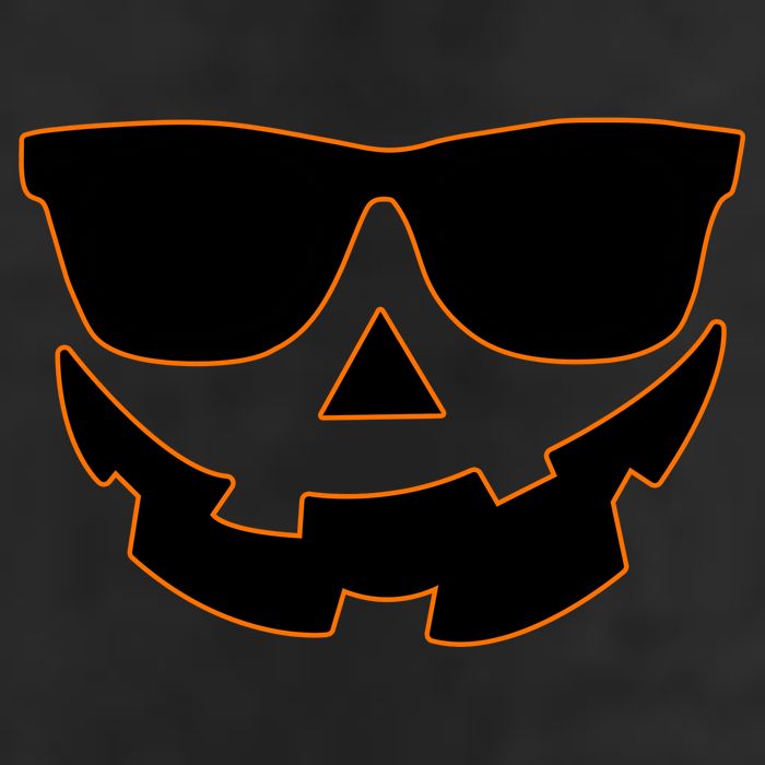 Halloween Jack-O- Lantern With Shades Cool Comfort Performance Bucket Hat
