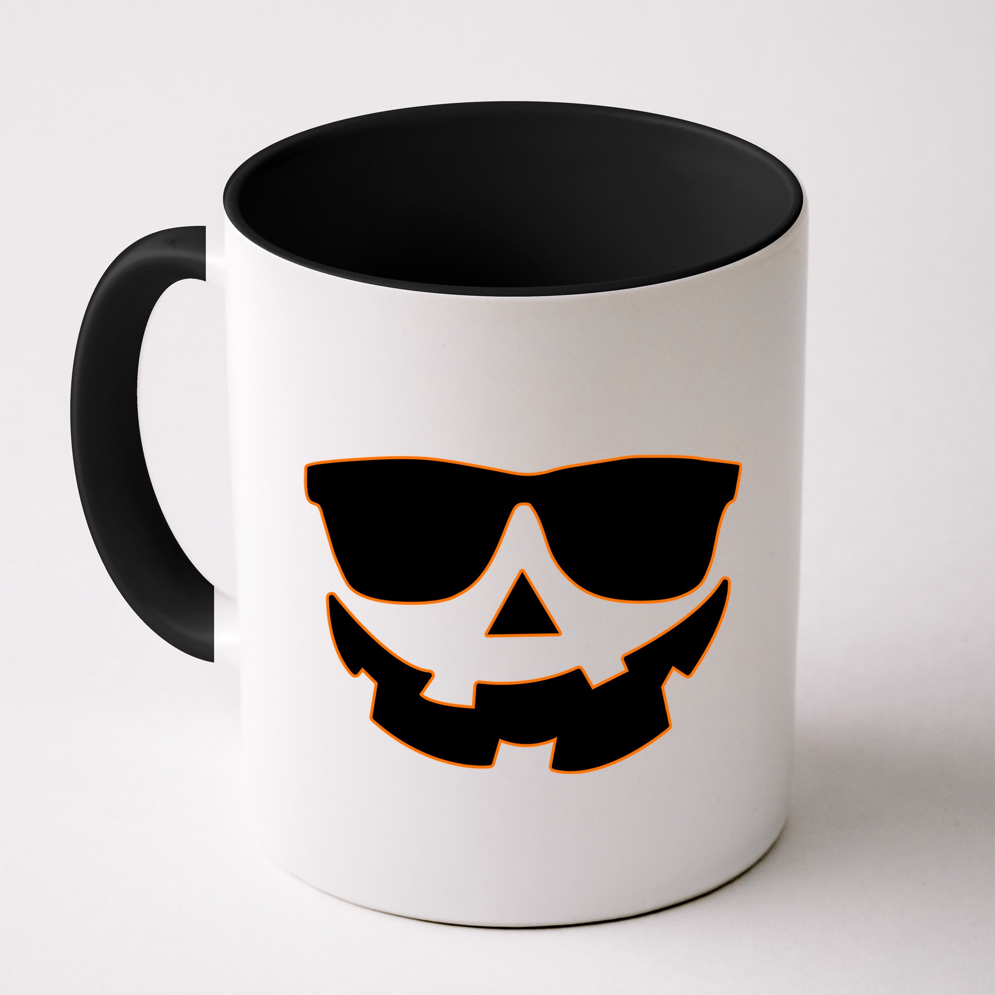 Halloween Jack-O- Lantern With Shades Mug