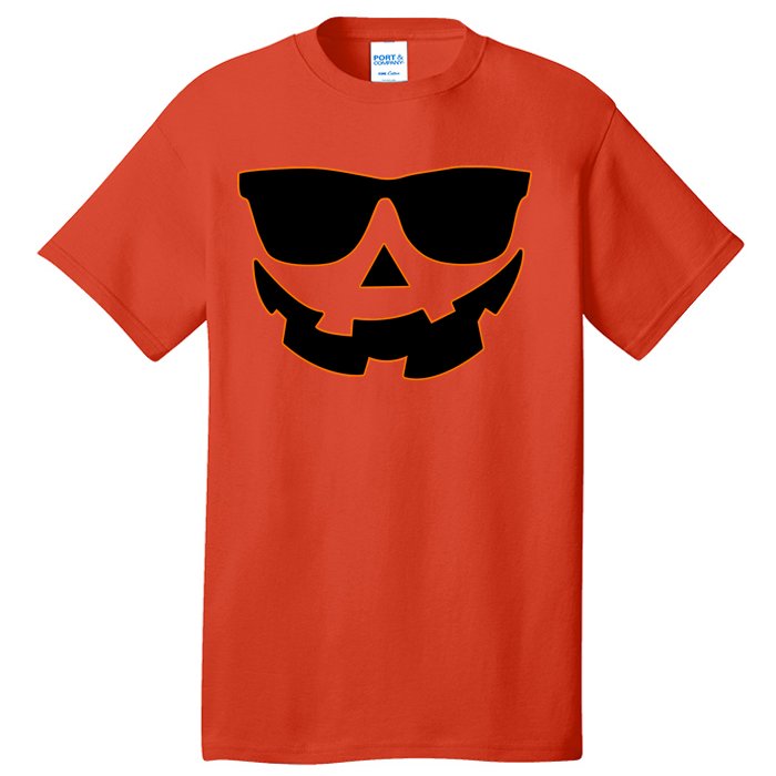 Halloween Jack-O- Lantern With Shades Tall T-Shirt