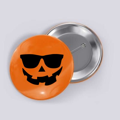 Halloween Jack-O- Lantern With Shades Button