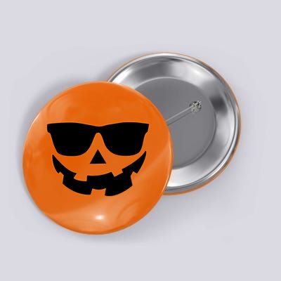 Halloween Jack-O- Lantern With Shades Button