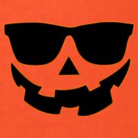 Halloween Jack-O- Lantern With Shades Polo