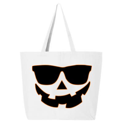 Halloween Jack-O- Lantern With Shades 25L Jumbo Tote