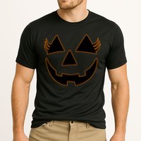 Halloween Jack-O-Lantern With Lashes Cooling Performance Crew T-Shirt