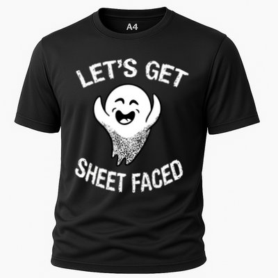 Halloween Let's Get Sheet Faced Ghost Performance Shirt