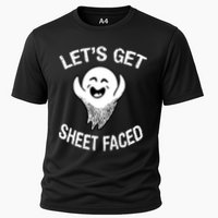 Halloween Let's Get Sheet Faced Ghost Performance Shirt