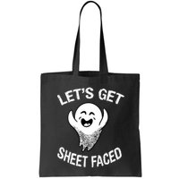 Halloween Let's Get Sheet Faced Ghost Bag