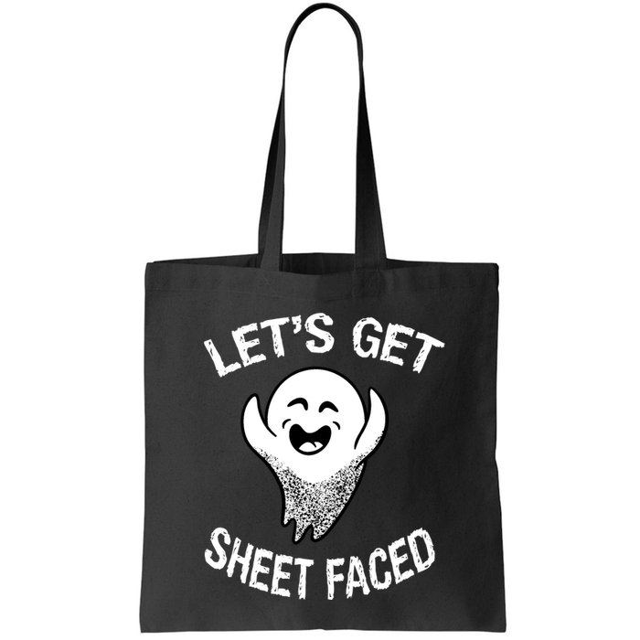 Halloween Let's Get Sheet Faced Ghost Bag