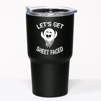 Halloween Let's Get Sheet Faced Ghost Tumbler