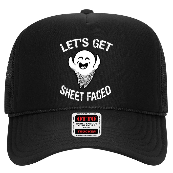 Halloween Let's Get Sheet Faced Ghost Hat